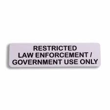 Law Enforcement Only
